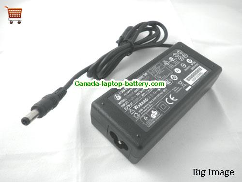 Canada  20V 3.25A 65W LCD/Monitor/TV power adapter 